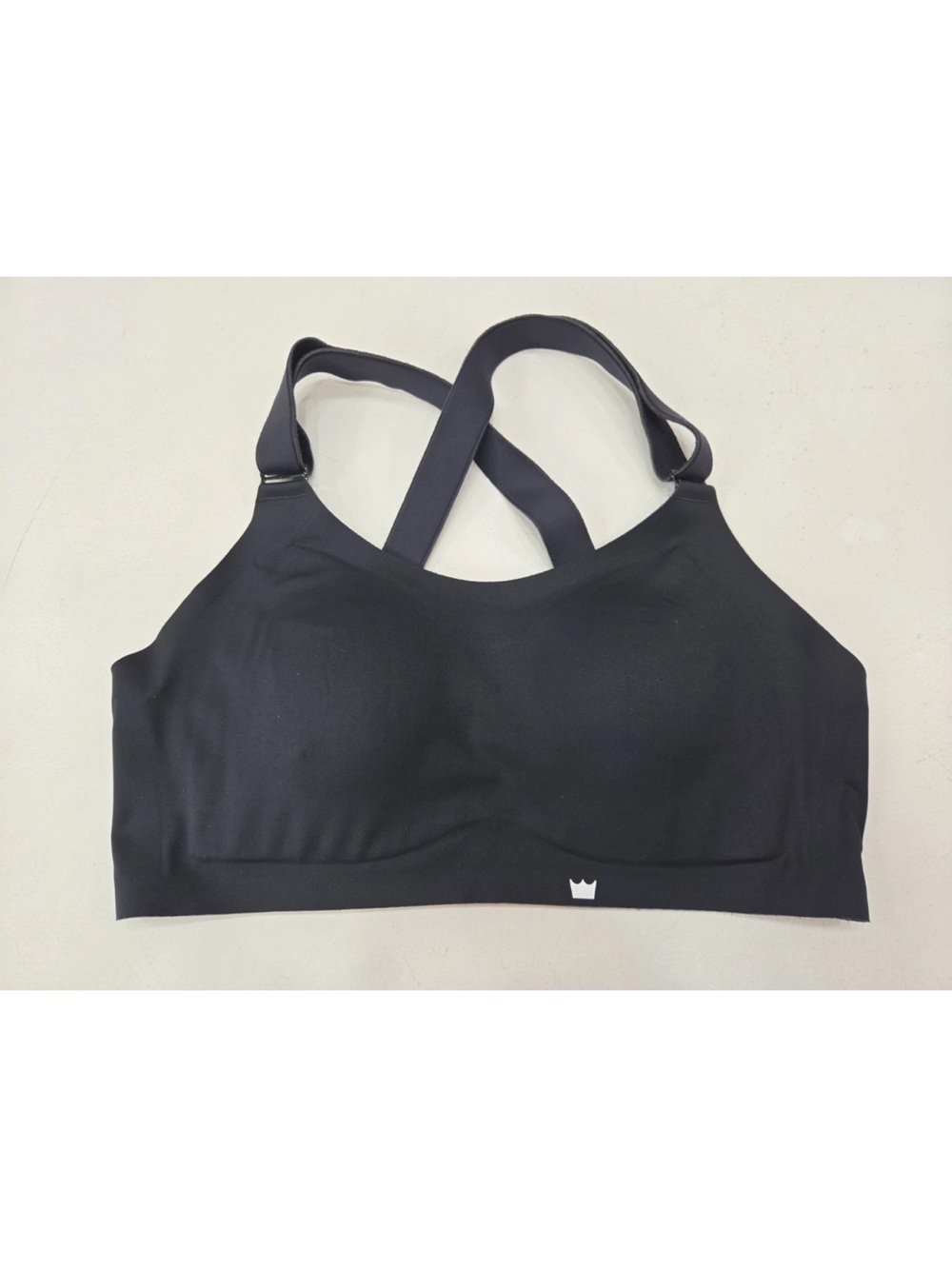 SHEFIT Sports Bra Black Adjustable Athletic Size M Womens
